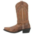 thumbnail image 3 of Laredo Womens Knot In Time Embroidered Square Toe Cowboy  Mid Calf Boots, 3 of 5
