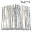 thumbnail image 1 of 900pcs Plastic Disposable Straws For Parties/bar/beverage Shops/home Straws-yay, 1 of 1