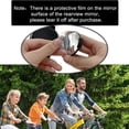 thumbnail image 2 of Bike Mirror, Mountain Road Bicycle Cycling Wrist Band Rear View Mirror, Adjustable Rotatable Safe Multi Angle Bicycle Rear View Glass Mirror, 2 of 5
