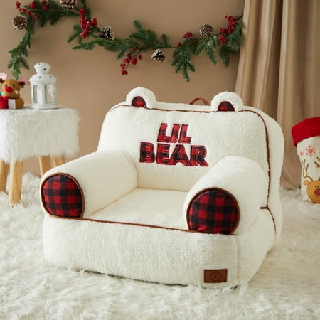 dearfoams bean bag chair red product