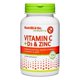 thumbnail image 1 of NutriBiotic – Vitamina C + Vitamina D3 y Zinc, 100 Cápsulas | Apoyo inmunológico potente e integral | Suplemento diario esencial y antioxidante | Sin gluten ni OGM, 1 of 5