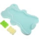 thumbnail image 5 of Cómodo asiento de baño para recién nacidos, suave alfombrilla para bañera con soporte de esponja, cojín de baño para bañera, almohadilla de baño para lavabo, asiento de baño para bebés recién nacidos, 5 of 7