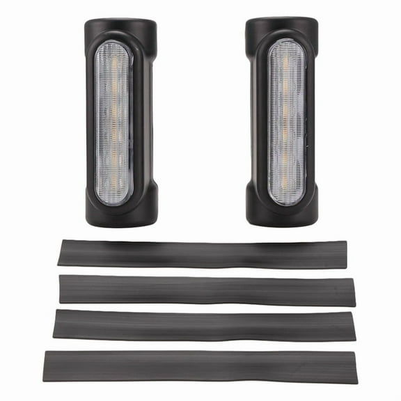 Motorcycle Led Highway Bar Switchback Driving Light/Turn Signal Light For (Black)