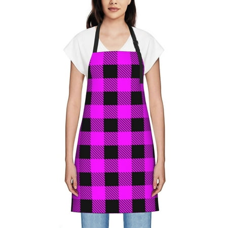 

Women S Waterproof Apron Dirt Resistant And Wear-Resistant Adjustable Apron Suitable For Cooking Flower Arrangement Painting Housework Seamless Plaid Fabric Shirts Blankets