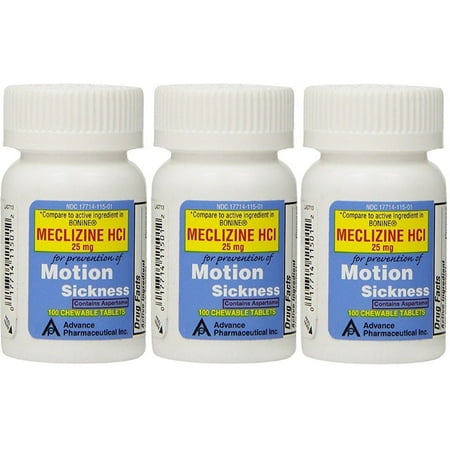 Generic meclizine 25 mg