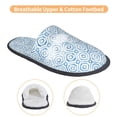 thumbnail image 3 of Slippers for Women, moroccan pattern Womens Slippers Fuzzy Winter House Shoes, Soft Anti-Skid Slippers Indoor and Outdoor, 3 of 5