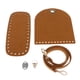 thumbnail image 3 of 2 Juegos De Piezas De de material cuero Bolsa De Tejer Accesorios De Fabricación De s BLESIY Bolso de PU haciendo partes, 3 of 8