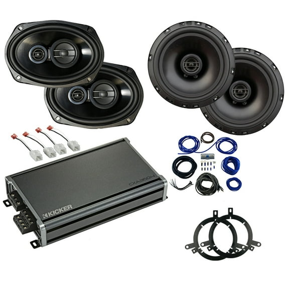 Fits Dodge Durango 2014-2019 Factory Speaker Upgrade Kit Harmony R65 R69 CXA3604