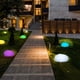 thumbnail image 2 of Billuyoard Luz solar para jardín 3 modos IP65 Carga ajustable Parque Porche Calzada Pasarela Calle Césped Decoración Lámpara con control remoto Iluminación y accesorios Billuyoard HA072763-00B, 2 of 6