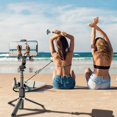 thumbnail image 3 of Extension Tripod Rod Aluminium Alloy Extendable Stick Adjustable Telescopic Selfie Stick With Remote Control Portable Lightweight Extendable Selfie Stick Phone Tripod Q03 white, 3 of 4