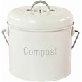 thumbnail image 1 of Compost bin Kitchen Table Compost Collecting Container Kitchens, Antique Cream Color, for Food/Fruit/Nuts Waste Recycling-White, 1 of 1