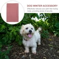 thumbnail image 3 of WEAVILUX Calming Hood for Dogs Pink Polyester Noise Protection Pet Accessory, 3 of 7