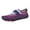 Purple, variant on Men Women Barefoot Shoes, Breathable Mesh Strap-On Shoes for Water Yoga Fitness Color:Purple,Size:9
