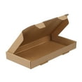 thumbnail image 2 of 50pcs 8.7 "x 4.3" x 1 "(22x11x2.5cm) thickness 1.8mm aircraft box corrugated cardboard box kraft paper color, 2 of 10