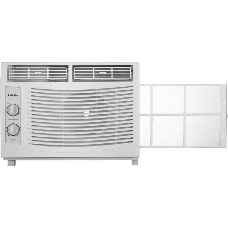 Amana 5,000 BTU 115V Window Air Conditioner 150 Sq.ft., Washable