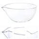 thumbnail image 3 of Recipiente para plato evaporador de vidrio con boquilla para laboratorio (fondo redondo), 1 unidad, 3 of 7