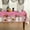 Pink, variant on Halloween Tablecloth 60×60 Inch Square, Black Ghost Pumpkin Candy Washable Seasonal Table Cover for Party Picnic Dinner Decor