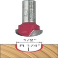 thumbnail image 1 of Router Bit Freud 18-108: punta redonda de 6,35 mm de radio, 1 of 2
