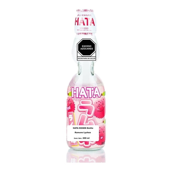 Refresco Hatakosen ramune lychee 200 ml