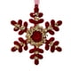 thumbnail image 2 of CaiYueKe Flocking Christmas Tree Ornaments Set, Holiday Decorations with Bows Elks Snowflakes Butterflies Wreaths, Festive Home Party Decor for Xmas, 2 of 7