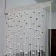 thumbnail image 1 of Cortinas de rosas para puertas de verano, cortinas decorativas para salones de belleza, cortinas con flecos, cortinas de partición, cortinas de rosas blancas, 1 of 5