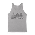 thumbnail image 1 of Skyline Buffalo New York Tank Top Unisex X-Large Grey, 1 of 5
