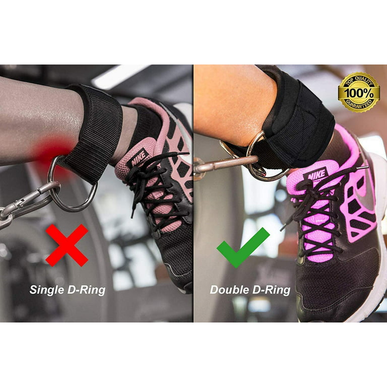 Ankle Wrist Straps For Cable Machines & Resistance Bands