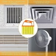 thumbnail image 5 of HEJULIK 4Pcs Handheld Mini Blinds Cleaner Blinds, Curtain Tools Cleaning Brush Air Conditioning Vents Dusting Brush Car Vents, 5 of 7