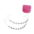 thumbnail image 4 of Decoración de dientes temporales de color con caja de almacenamiento Cuidado Fácil Alineación Práctico claro, 4 of 9
