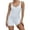 White, variant on Jumpsuit for Women Slim Seamless Sleeveless Strappy Shorts Romper with Bra Gym Athletic Workout Yoga Bodysuit