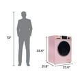 thumbnail image 5 of Equator All-in-One Washer Dryer VENTLESS/VENTED PET cycle 1.62cf/15lbs 110V in Pink, 5 of 30