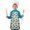 Tractor and Harvesters, variant on Tractor and Haystacks White Pattern Teens Aprons, Adjustable Neck Strap, Toddler & Teens Aprons for Cooking & Baking, 19x23.6 Inches
