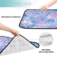 thumbnail image 4 of Qxltty Ice Flowers Cat litter Pads Pet Set of 3 Diaper Mats Center Anti-leakage Layer Absorbent Soft and Comfortable, 4 of 7