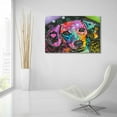 thumbnail image 6 of Epic Art 'Alphabet Hound' by Dean Russo, Acrylic Glass Wall Art, 36"x24", 6 of 8