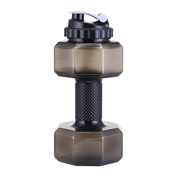 Yunhgft Fitness Dumbbells Weight Strong Water Drinks Bottle 2200ml Black