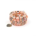 thumbnail image 1 of Conjuntos de pulseras bohemias Yashi 6 juegos de pulseras elásticas multicolores, 1 of 4