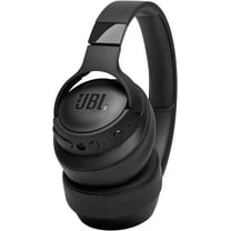 Pre-Owned JBL Tune 760NC Black Lightweight, Foldable Over-Ear Wireless Headphones with Active Noise Cancellation - Black