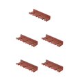 thumbnail image 3 of Yuarrent Gancho para colgar sin perforaciones montado en la pared Soporte para pastas de dientes Cables multiusos Estante de almacenamiento Type2 NO2, 3 of 6