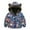 Dark Blue, variant on Fesfesfes Fuzzy Jacket for Boys Toddler Clothing Boys Girls Coat Print Plush Cute Winter Thick Jacket Casual Winter Warm Hooded Coat Jacket Holiday