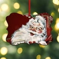 thumbnail image 3 of CafePress - Vintage Santa Claus With Many Gifts Ornament - Scroll Ornament, 3 of 3