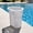 B, variant on Japceit Swimming Pool Skimmer Basket, Replacement Plastic Net Cleaner, Universal Fit Strainer For Above Ground Inground, Heavy Duty Leaf Debris Collector