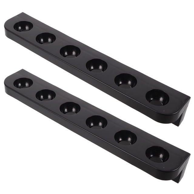 unbranded 1Par Rack Para Tacos De Billar Plástico Resistente Compacto Para Almacenamiento