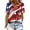Red Stripe Star, variant on MOUSYA American Flag Tank Top Women USA Star Sequin Sleeveless Tee Patriotic Shirt 4th of July Summer Vest Tops