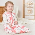 thumbnail image 3 of Yoofoss Baby Sleep Sack 12-18 Months Wearable Blanket for Babies 100% Organic Cotton 2-Way Zipper TOG 0.5 Toddler Sleeping Sack 3 Pack, Sleep Sacks, 3 of 6