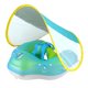 thumbnail image 2 of Anillo de natación para bebé XL, tubos de piscina inflables de 19cm de diámetro interior, flotadores de natación antideslizantes de PVC con toldo de protección solar, 2 of 10