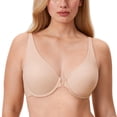 thumbnail image 1 of Sostén DELMIRA con Cierre Frontal Sin Costuras Talla Grande Beige 38C, 1 of 7