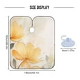 thumbnail image 4 of JSTEL Gold Flower White Marble Waterproof Barber Cape for Men Women Beard Shaving Bib Apron Professional Hair Cutting Cloth, 65 x 55 inch, 4 of 6