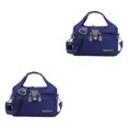 thumbnail image 3 of Jumpingount Bolso bandolera de amplia aplicación hecho con tela Oxford, práctico y práctico bolso de hombro para mujer, azul turquesa Azul turquesa 2Conjunto, 3 of 6