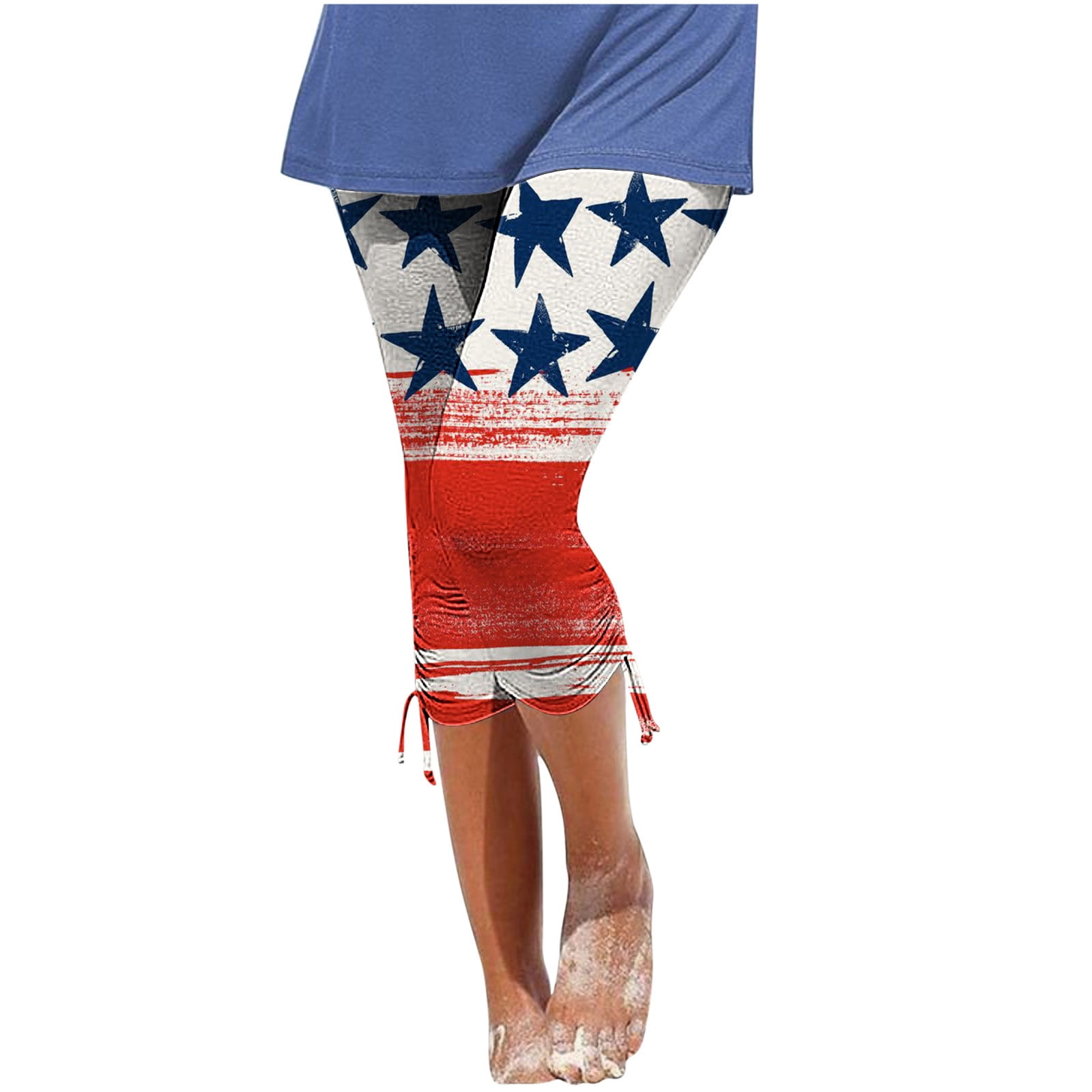 qILAKOG Womens Capri Pants Women's Comfortable Cropped Leisure Time