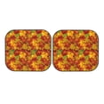 thumbnail image 7 of Fotbe Vintage maple leaf autumn 2-Piece Car Windshield Sun Shade | Sun Blocker for Car Windshield | Foldable Automotive Interior Accessories for Sun Protection-Small, 7 of 7